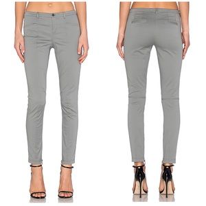 ATM Stretch Twill Moto Pant in Sage